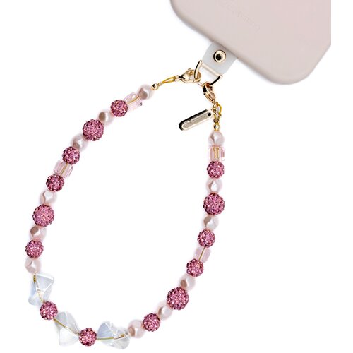 Smycz do telefonu CRONG Phone Charm Różowy