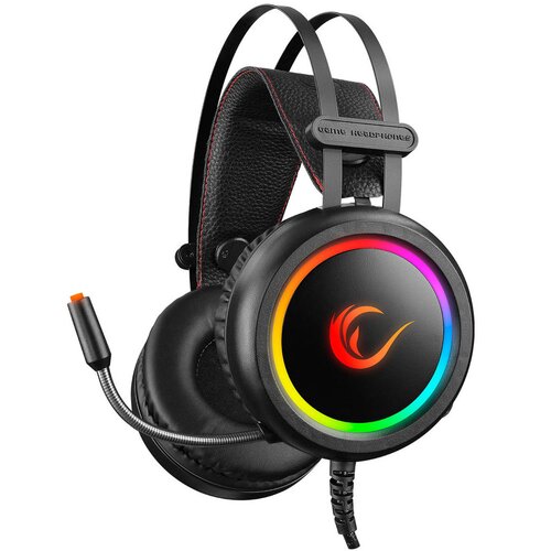 Słuchawki RAMPAGE Stormy 7.1 RGB Czarny