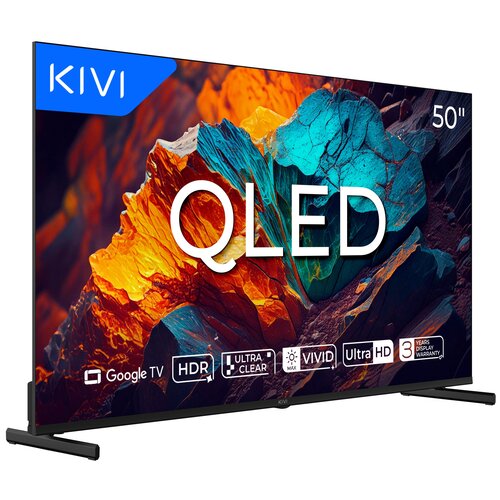 Telewizor KIVI 50U720QB 50" QLED 4K Google TV HDMI 2.1