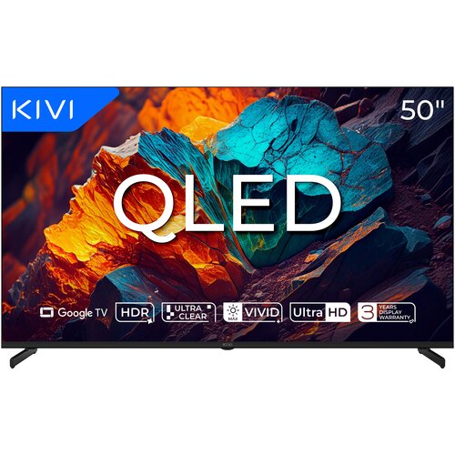 Telewizor KIVI 50U720QB 50" QLED 4K Google TV HDMI 2.1