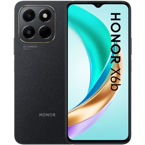 Smartfon HONOR X6b 4/128GB 6.56" 90Hz Czarny