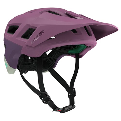 Kask rowerowy LAZER Coyote KinetiCore Fioletowy mat MTB (rozmiar M)