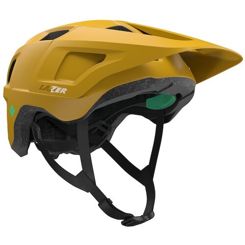 Kask rowerowy LAZER Lupo KinetiCore Żółty MTB (rozmiar uniwersalny)
