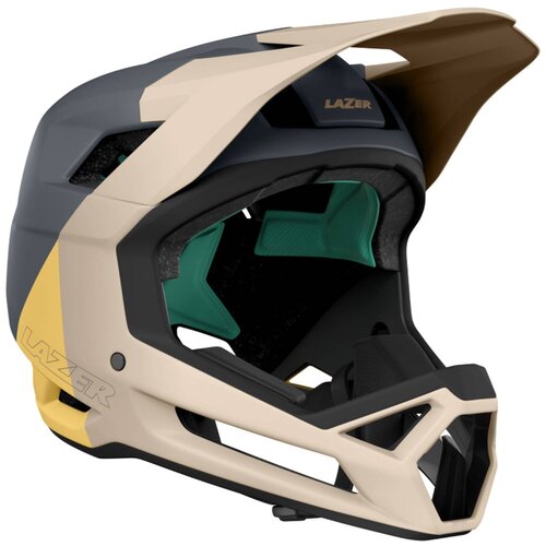 Kask rowerowy LAZER Cage KinetiCore Piaskowy MTB (rozmiar L)