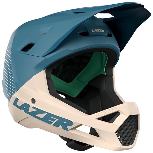Kask rowerowy LAZER Chase KinetiCore Niebiesko-beżowy MTB (rozmiar L)