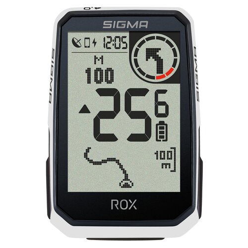Licznik rowerowy SIGMA Rox 4.0 Endurance Sensor Set Biały Podświetlany