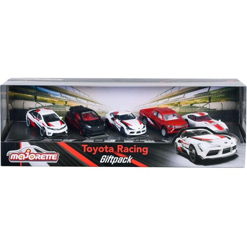Zestaw pojazdów MAJORETTE Toyota Racing (5 sztuk)