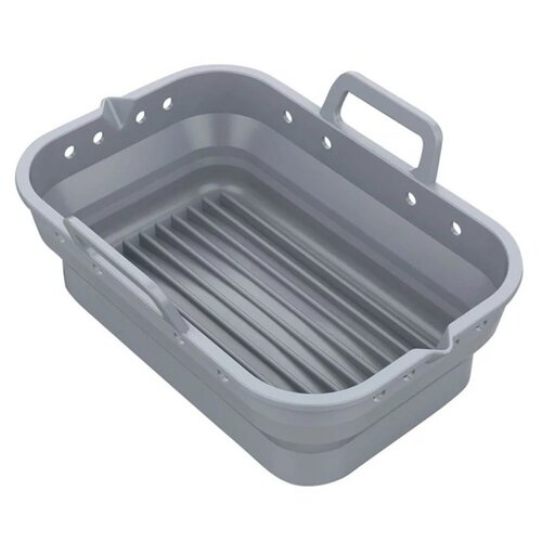 Forma silikonowa do Air Fryer KLAUSBERG KB-7791 14,5 x 20,6 cm (2 sztuki) Szary