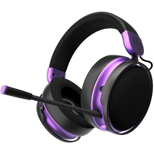 Słuchawki DARK PROJECT Sono Wireless, Nauszne Czarno-fioletowy