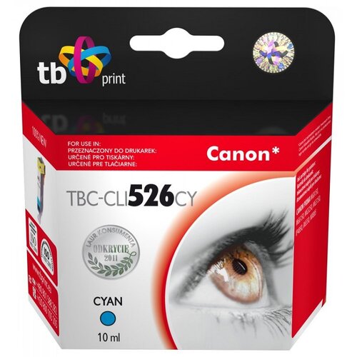 Tusz TB PRINT do Canon CLI-526CY Błękitny 10 ml TBC-CLI526CY