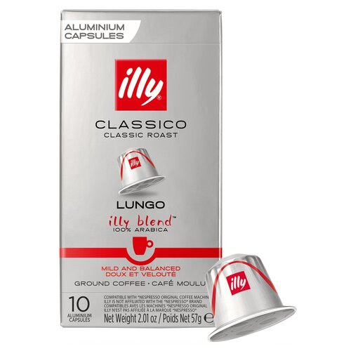 Kapsułki ILLY Nespresso Classico Lungo (10 szt.)