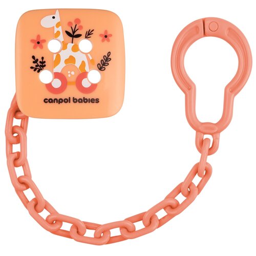 Łańcuszek do smoczka CANPOL BABIES Toys Różowy
