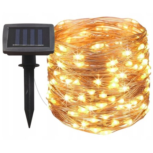 Lampa solarna z łańcuchem świetlnym EXTRALINK EX.25029