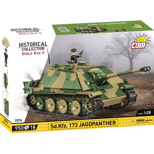 Klocki plastikowe COBI Historical Collection World War II Sd.Kfz.173 Jagdpanther COBI-2574