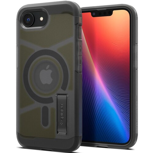 Etui SPIGEN Tough Armor Mag MagSafe do Apple iPhone 16e Czarny mat