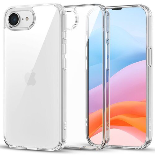 Etui TECH-PROTECT Flexair Hybrid do Apple iPhone 16e Przezroczysty