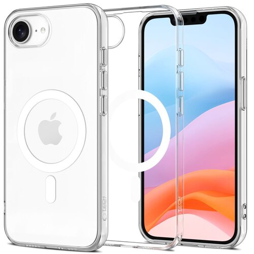 Etui TECH-PROTECT Flexair MagSafe do Apple iPhone 16e Przezroczysty