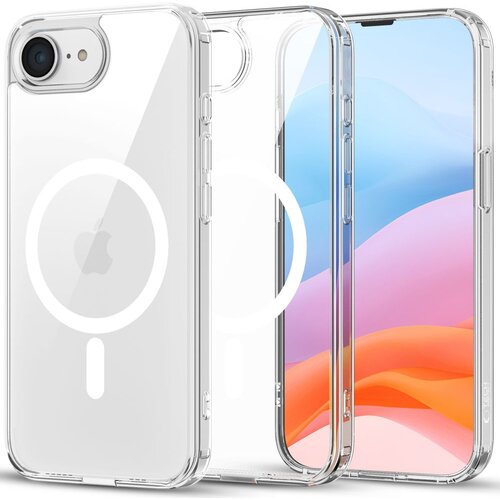 Etui TECH-PROTECT Flexair Hybrid MagSafe do Apple iPhone 16e Przezroczysty