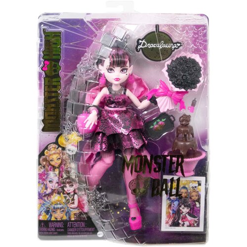 Lalka MONSTER HIGH Upiorny bal Draculaura HNF68