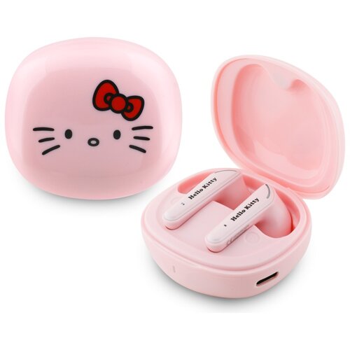Słuchawki dokanałowe HELLO KITTY O Glossy Finish Różowy
