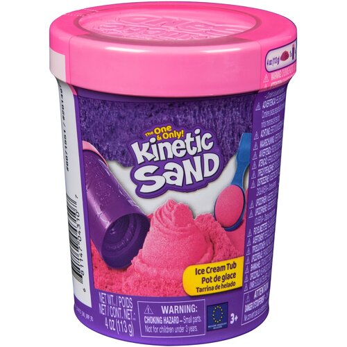 Piasek kinetyczny SPIN MASTER Kinetic Sand Lodowa tuba 6071551 (1 piasek)