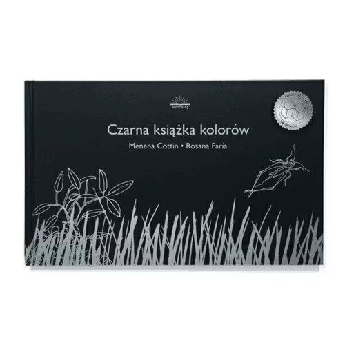 Książka Czarna książka kolorów Menena Cottin Sensoryczna (twarda okładka)