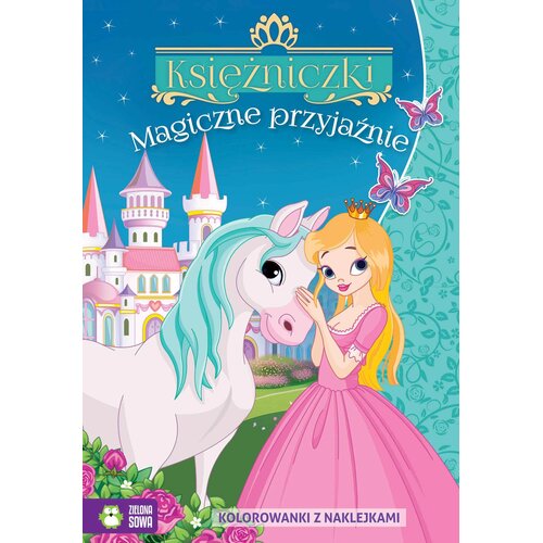 Kolorowanka Księżniczki Magiczne przyjaźnie (miękka okładka)