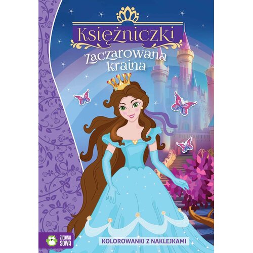 Kolorowanka Księżniczki Zaczarowana kraina (miękka okładka)