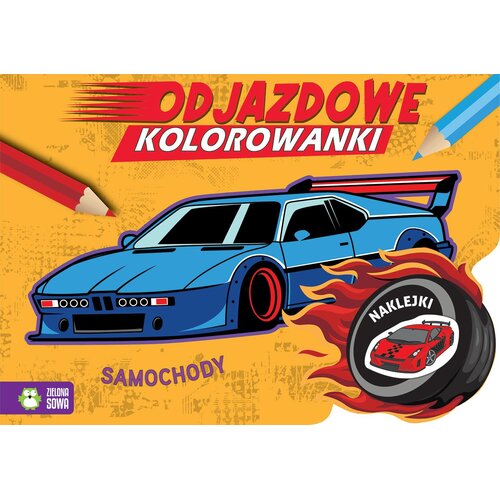 Kolorowanka Odjazdowe kolorowanki Samochody (miękka okładka)