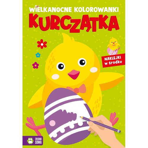 Kolorowanka Wielkanocne kurczątka (miękka okładka)