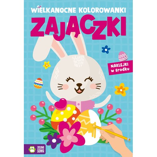 Kolorowanka Wielkanocne zajączki (miękka okładka)