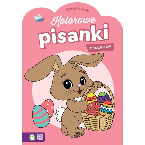 Kolorowanka Wiosenne malowanki Kolorowe pisanki (miękka okładka)