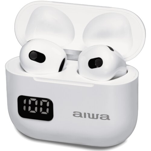 Słuchawki douszne AIWA EBTW-100 TWS Biały