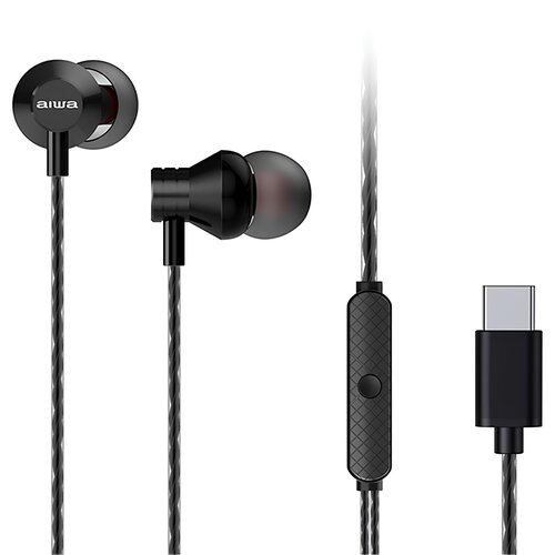 Słuchawki dokanałowe AIWA ESTM-50USB-C BK Czarny