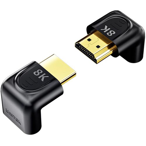 Adapter HDMI - HDMI (kątowy) UNITEK A1046ABK03