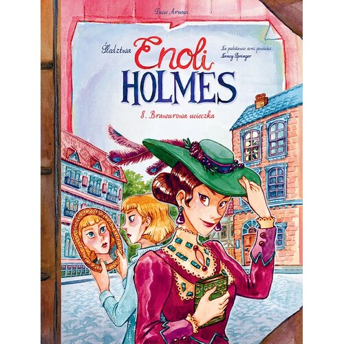Komiks Śledztwa Enoli Holmes Brawurowa ucieczka Tom 8