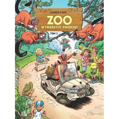 Komiks ZOO wymarłych zwierząt Tom 3