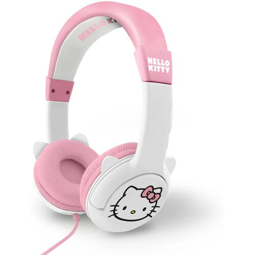 Słuchawki nauszne OTL Hello Kitty HK1374 Różowo-biały