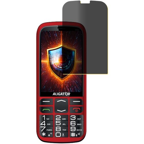 Folia ochronna 3MK Silky Matt Privacy do Aligator A830 Senior