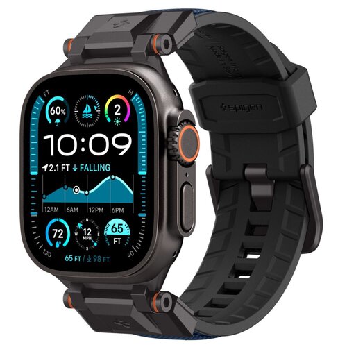 Pasek SPIGEN DuraPro Armor do Apple Watch 6/7/8/9/10/SE/Ultra 1/2 (44/45/46/49mm) Niebieski