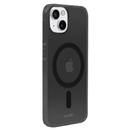 Etui HOLDIT MagSafe do Apple iPhone 13/14/15 Czarny transparentny