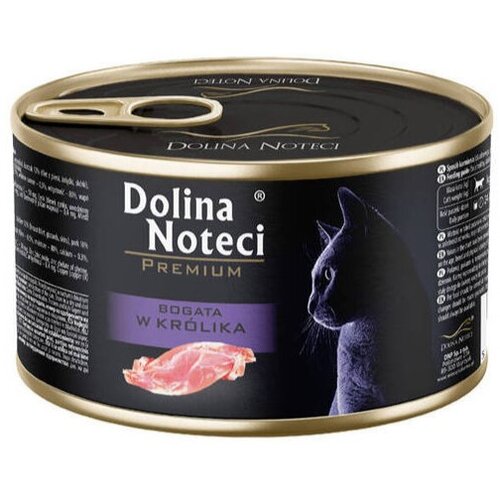 Karma dla kota DOLINA NOTECI Premium Królik 185 g