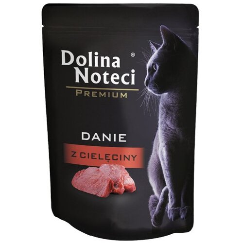 Karma dla kota DOLINA NOTECI Premium Danie z cielęciny 85 g