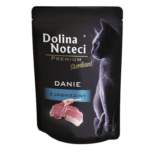 Karma dla kota DOLINA NOTECI Premium Sterilised Danie z jagnięciny 85 g