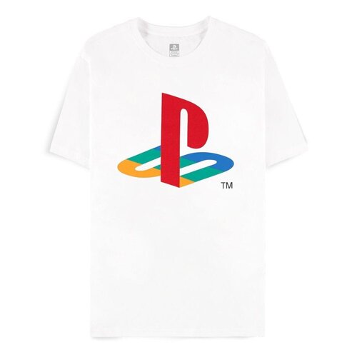 Koszulka DIFUZED PlayStation Logo Biały (rozmiar 2XL)