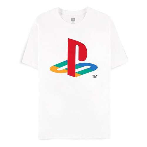 Koszulka DIFUZED PlayStation Logo Biały (rozmiar M)