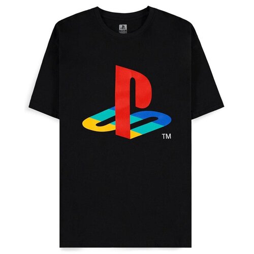 Koszulka DIFUZED PlayStation Logo Czarny (rozmiar 2XL)