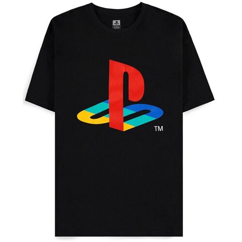 Koszulka DIFUZED PlayStation Logo Czarny (rozmiar XL)