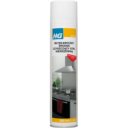 Środek czyszczący HG Stal nierdzewną 300 ml