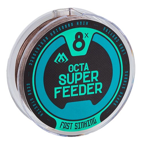 Plecionka MIKADO Octa Super Feeder 0.08 mm / 150 m Brązowa